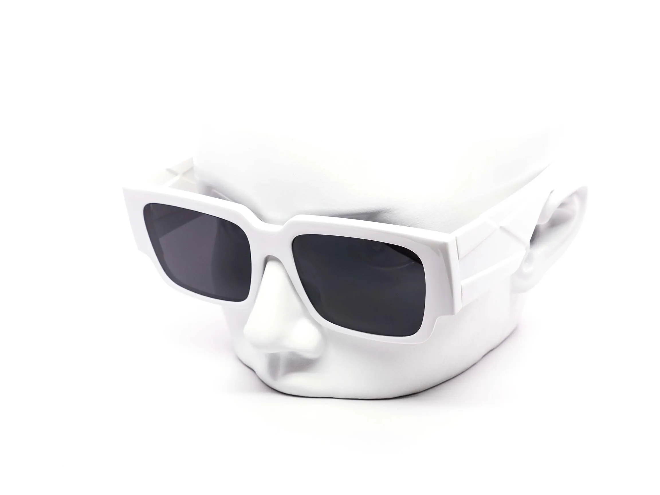 12 Pack: Cyberpunk Super Chunky Lazer Wholesale Sunglasses