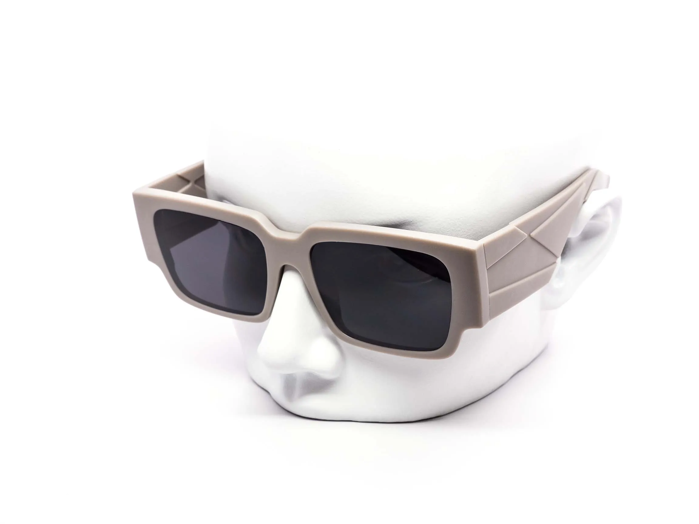 12 Pack: Cyberpunk Super Chunky Lazer Wholesale Sunglasses