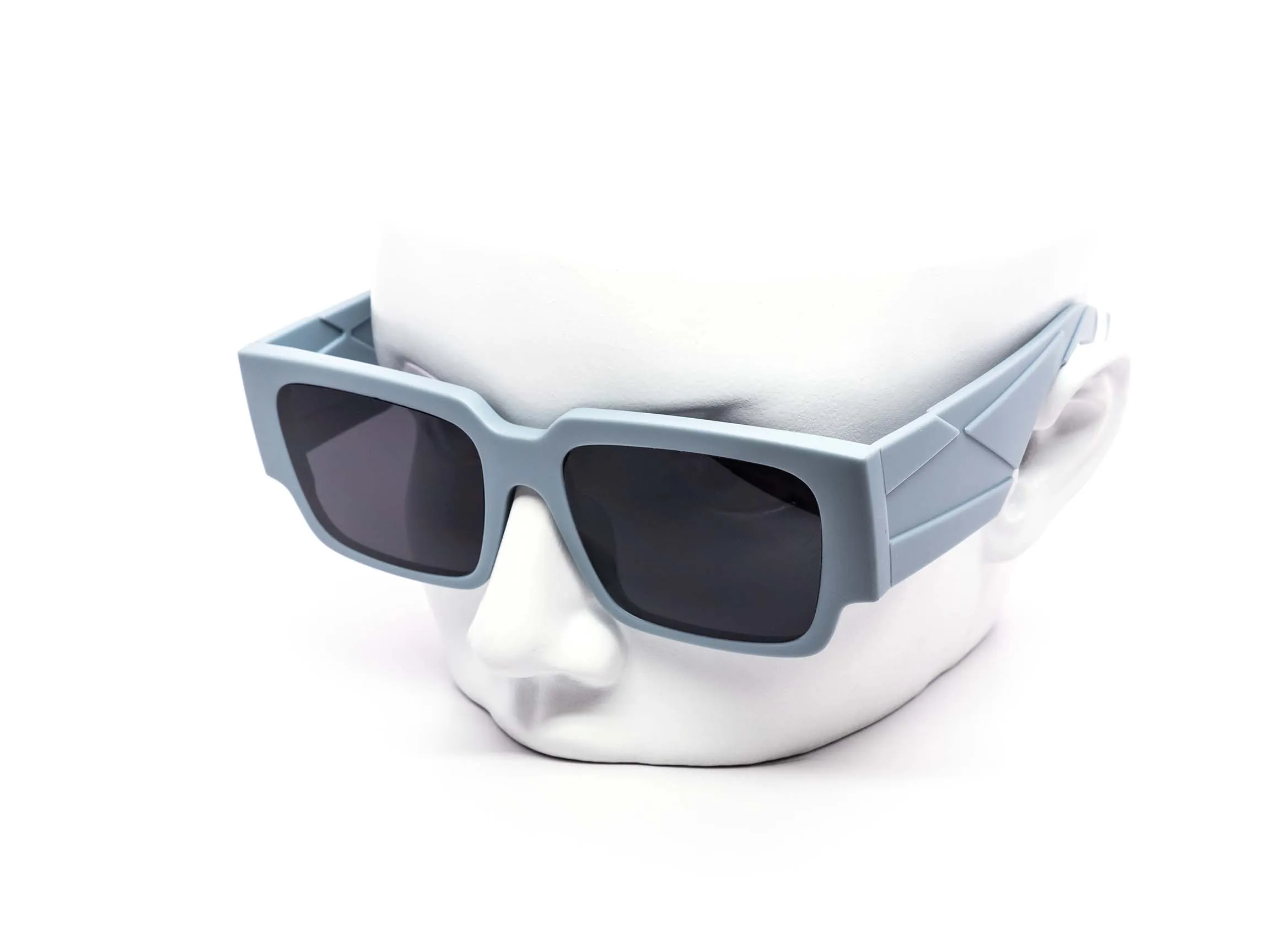 12 Pack: Cyberpunk Super Chunky Lazer Wholesale Sunglasses