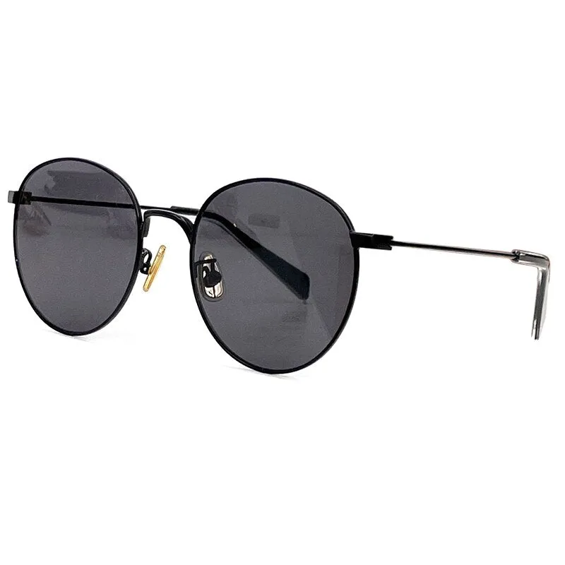 2023 New Fashion Women Sunglasses Luxury Brand Designer Round Lens Vintage Shades Metal Frame Eyewear Oculos De Sol