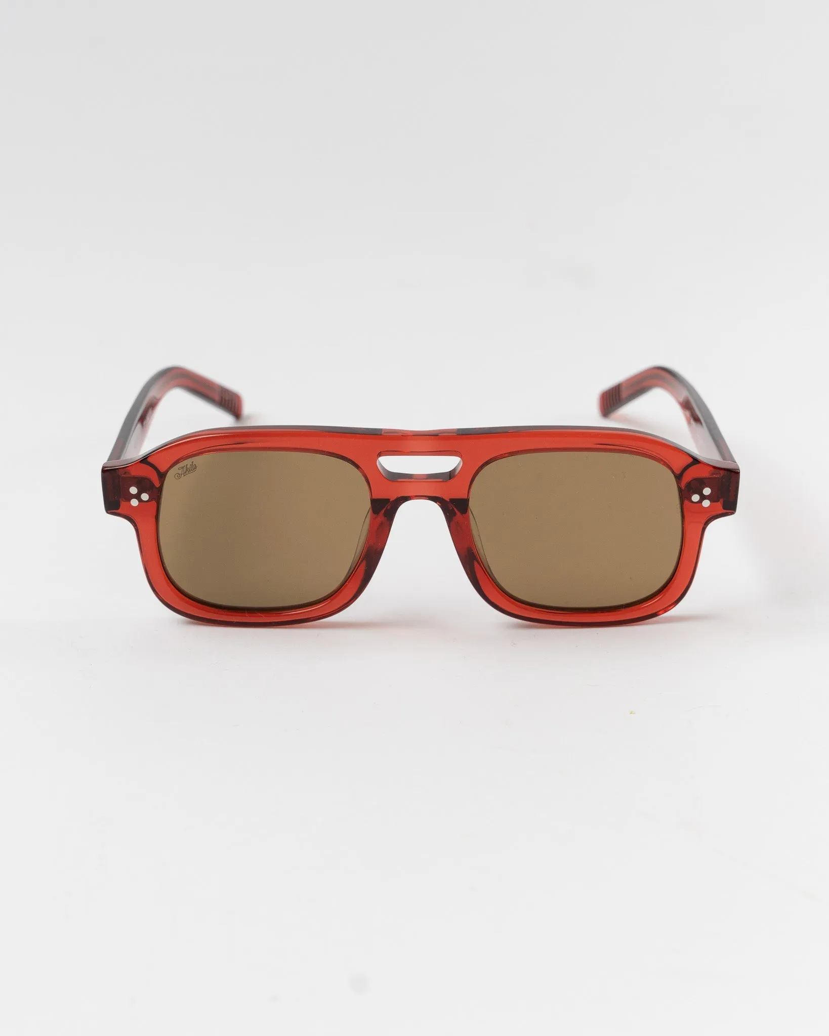 AKILA DILLINGER Sunglasses in Red/Brown