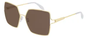 Alexander Mcqueen AM0219SA 002 59 Sunglasses Women