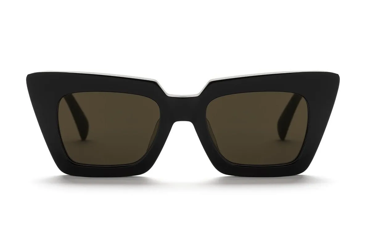 AM EYEWEAR RENAE BLACK/SMOKE MONO LENS