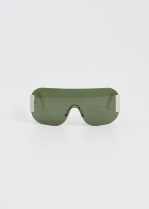 Avatar Shield Sunglasses — Ivory