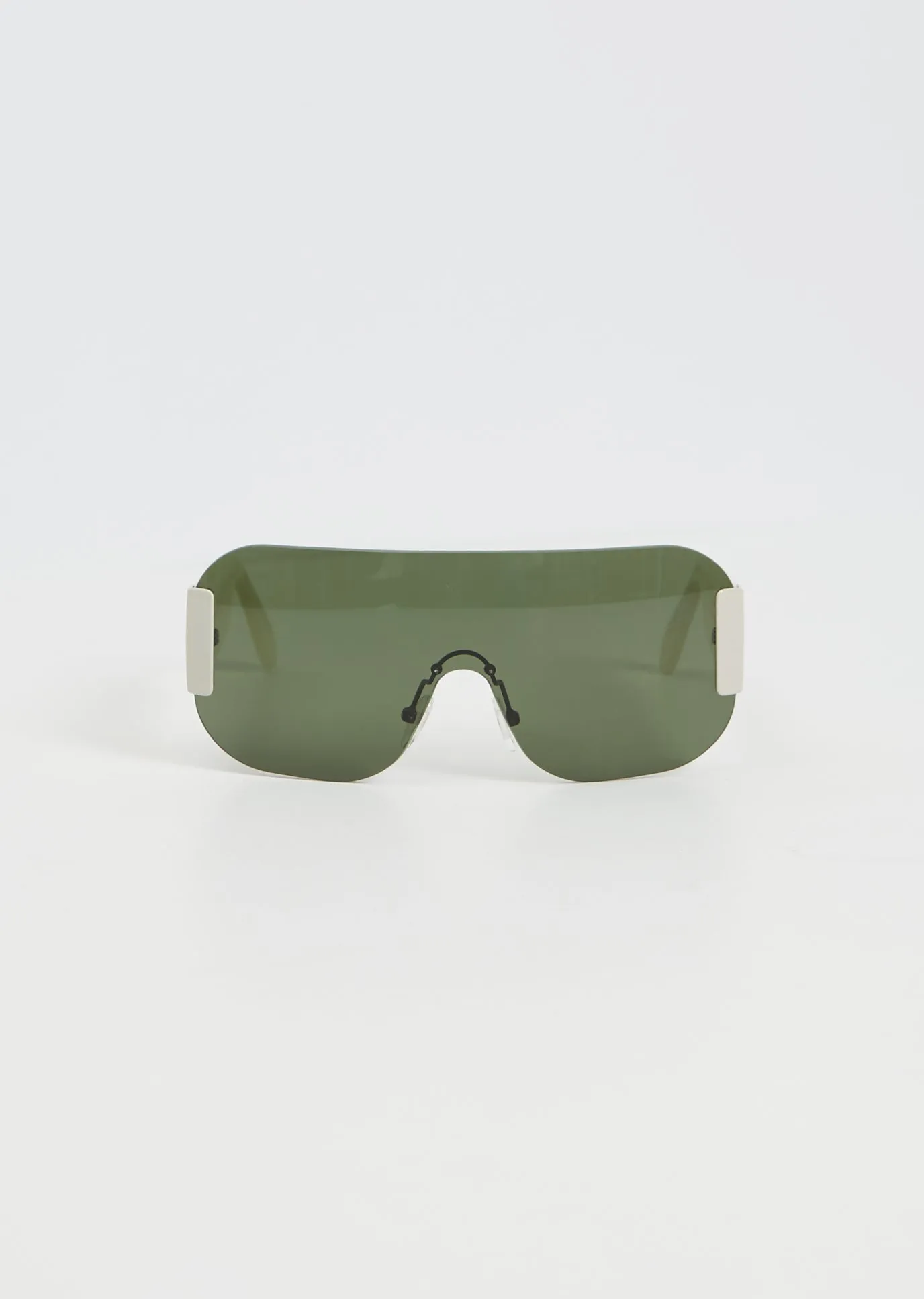 Avatar Shield Sunglasses — Ivory