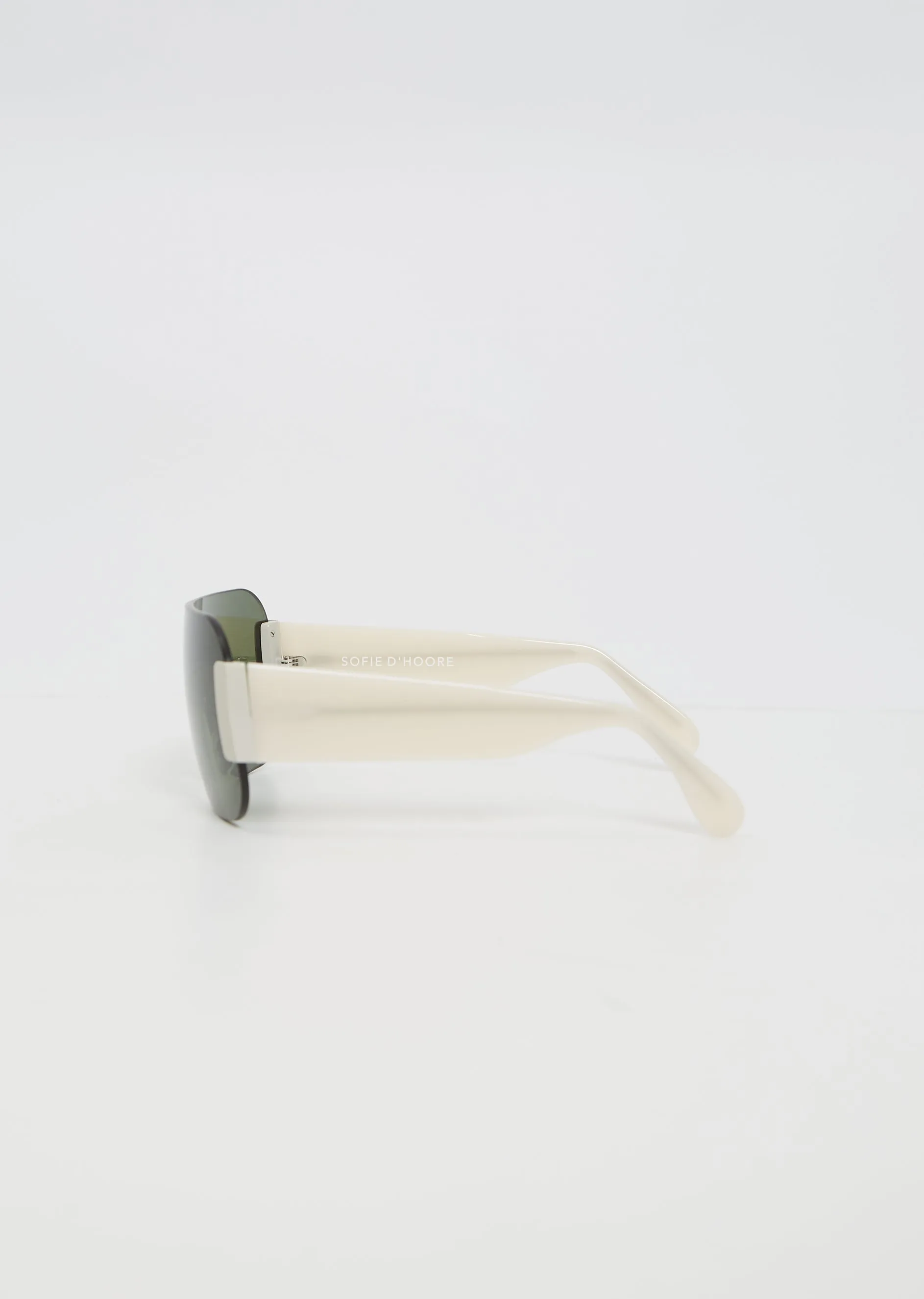 Avatar Shield Sunglasses — Ivory