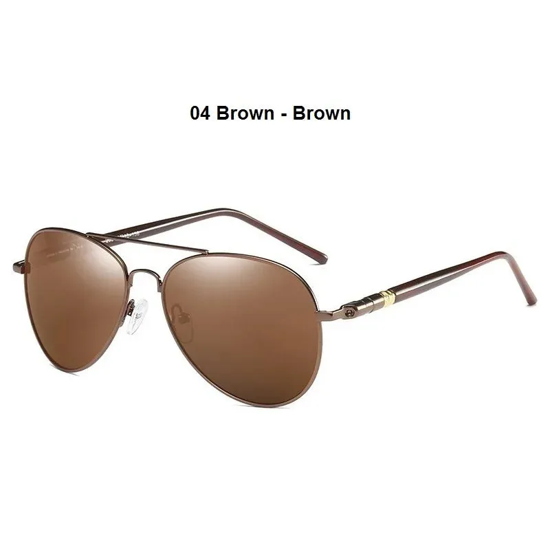 Aviator Polarized Sunglasses Driving Sun Glasses For Men / Women Vintage Pilot Sunglasses UV400
