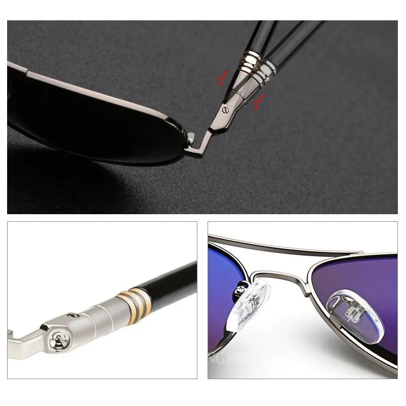 Aviator Polarized Sunglasses Driving Sun Glasses For Men / Women Vintage Pilot Sunglasses UV400