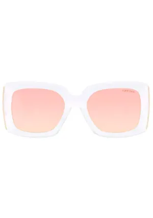Bardot Sunglasses in Rose Gold