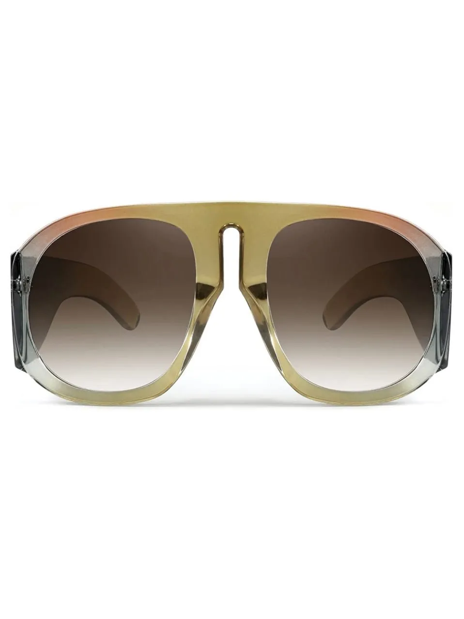 Big aviator retro sunglasses