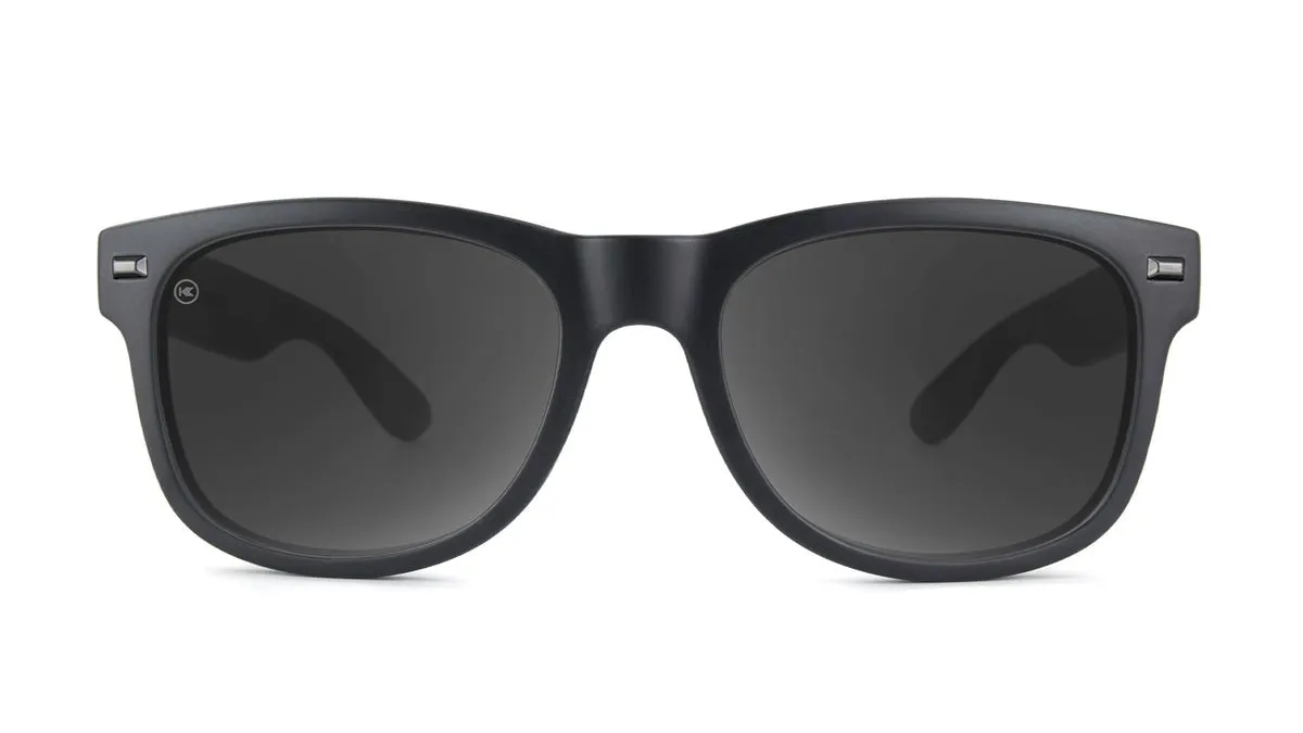 Black on Black Fort Knocks Polarized Sunglasses
