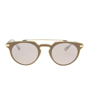 Calvin Klein Women's Pink Round Sunglasses