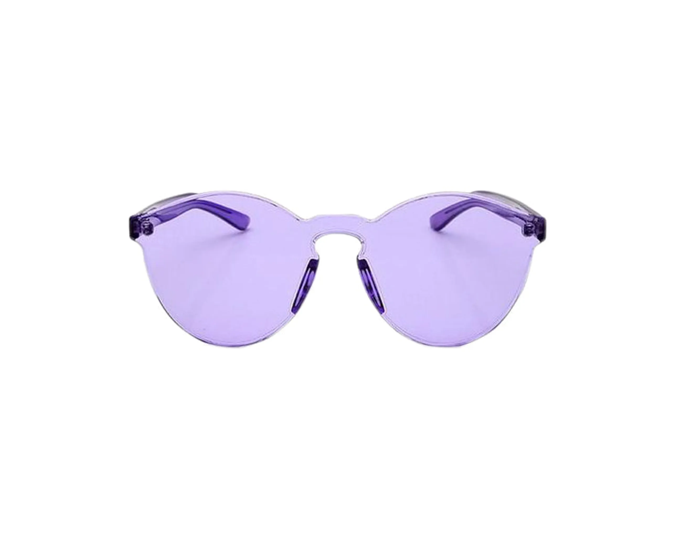 Candy Color Rimless Sunglasses