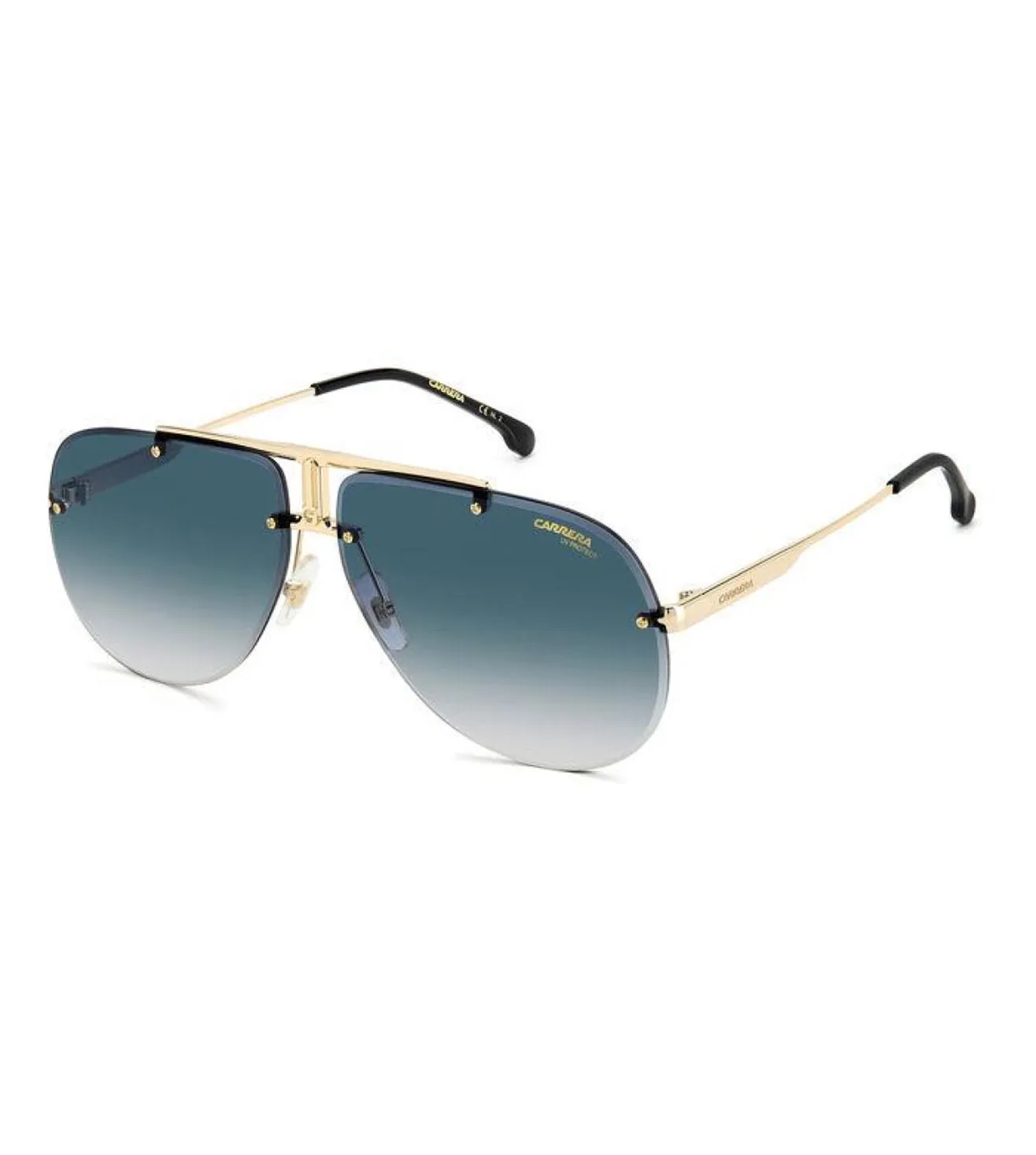 Carrera Unisex Blue Aviator Sunglasses