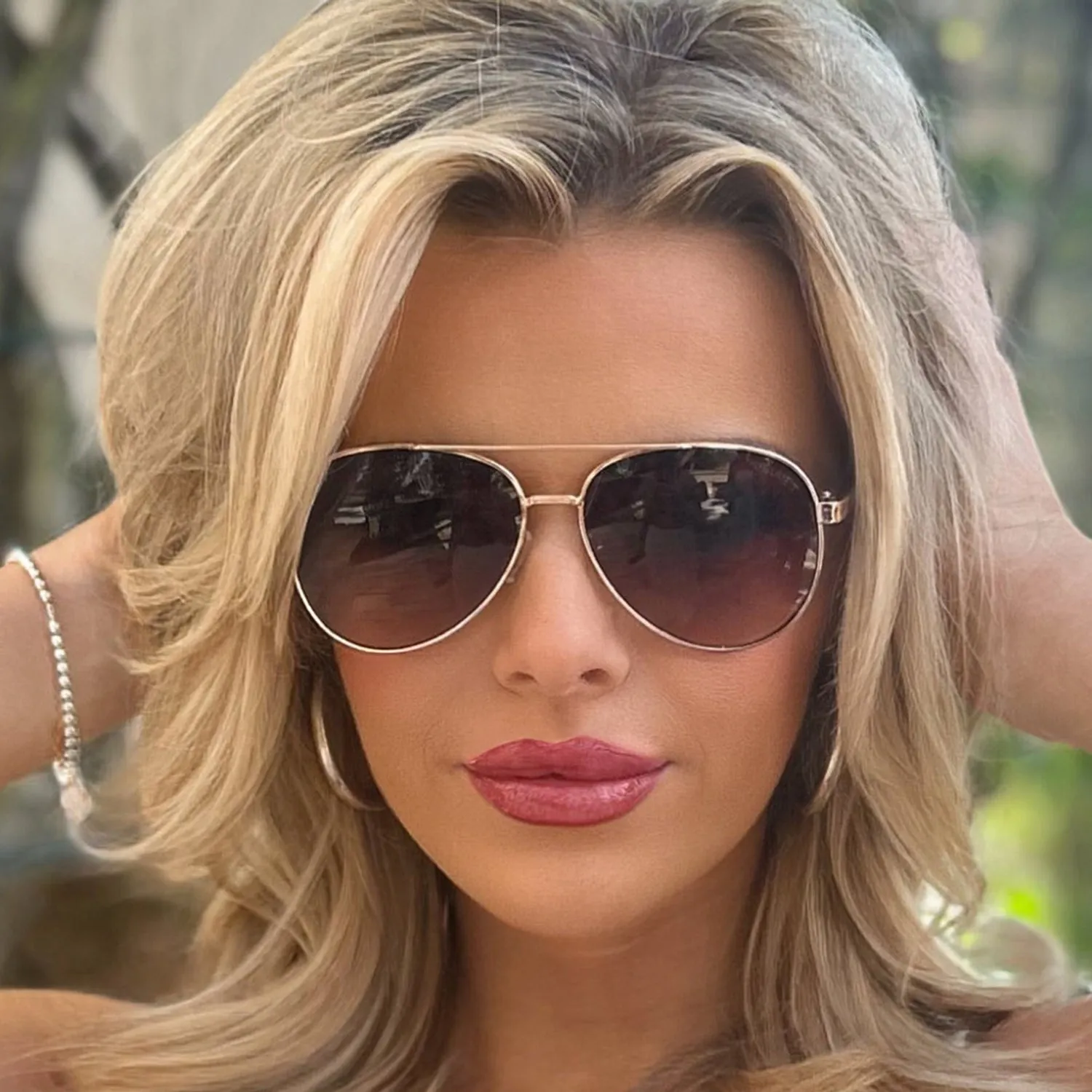 Classic Aviator Luxe Sun Set