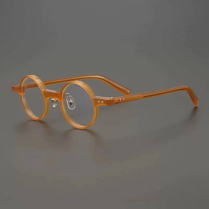 Cob Vintage Round Acetate Glasses Frame