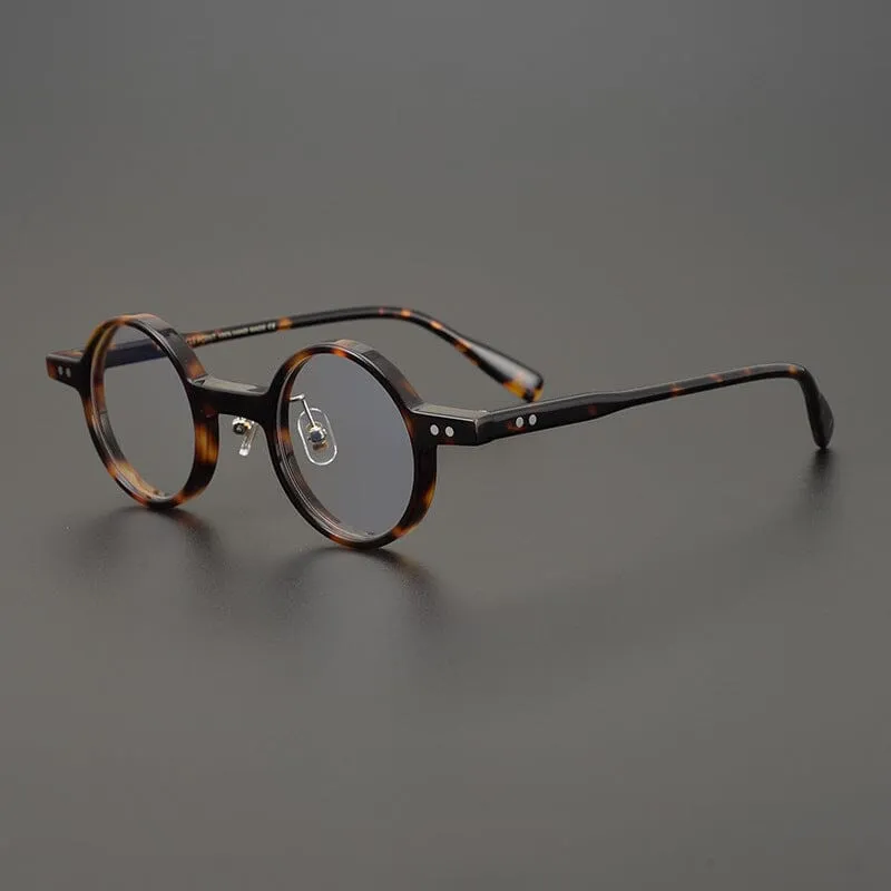 Cob Vintage Round Acetate Glasses Frame