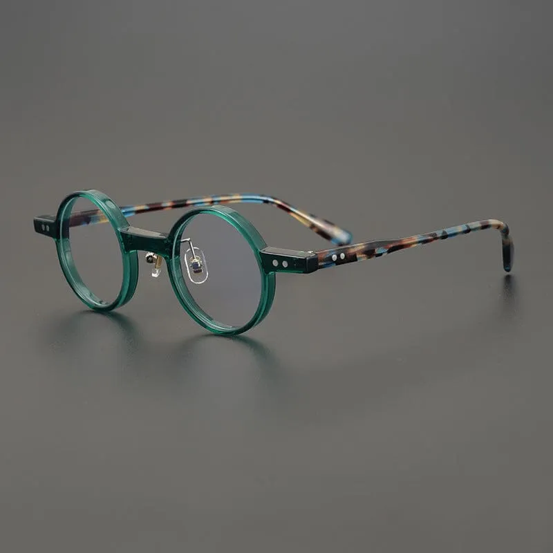 Cob Vintage Round Acetate Glasses Frame