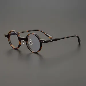 Cob Vintage Round Acetate Glasses Frame