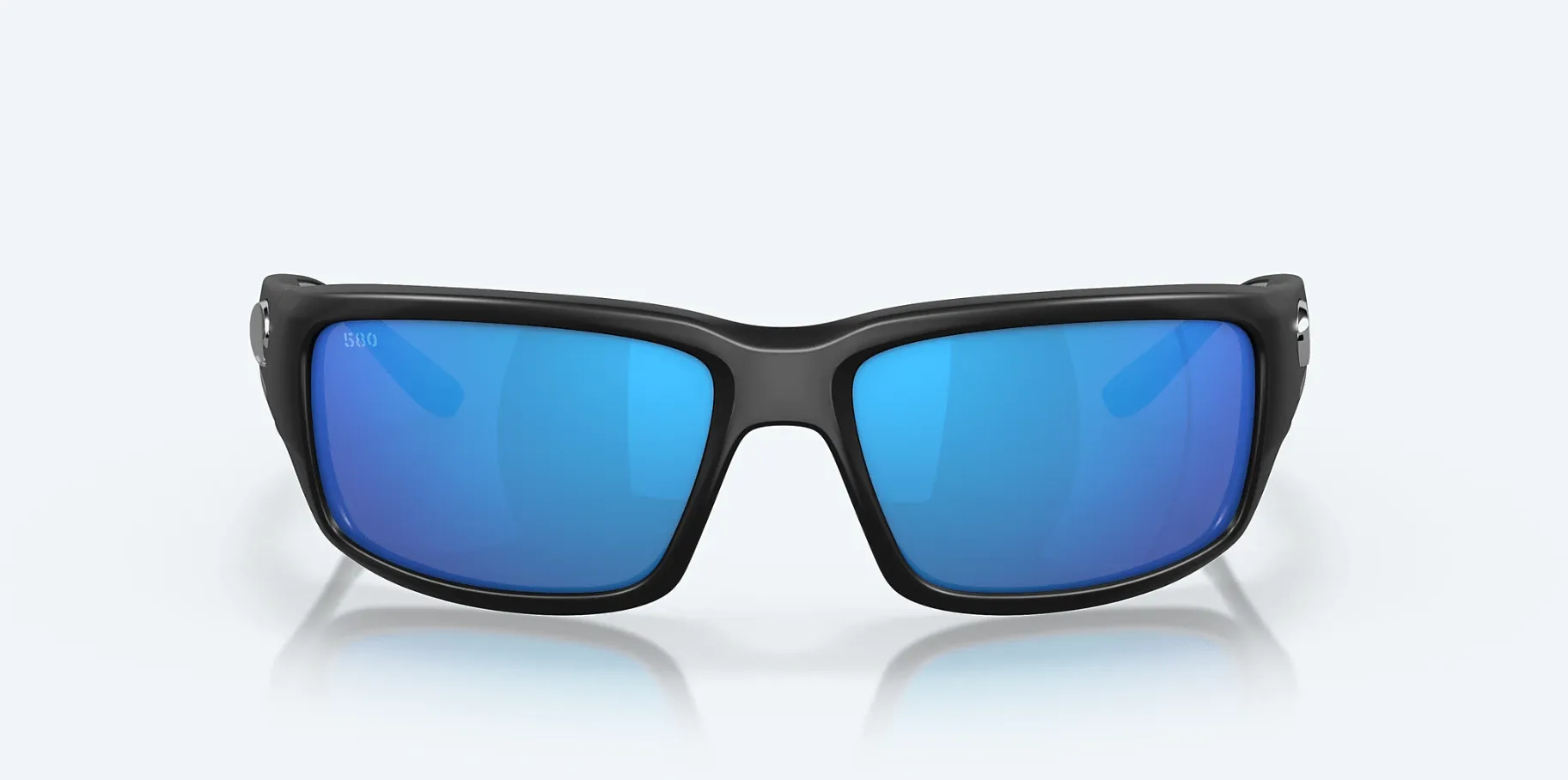 Costa Del Mar Fantail Matte Black/Blue Mirror Sunglasses