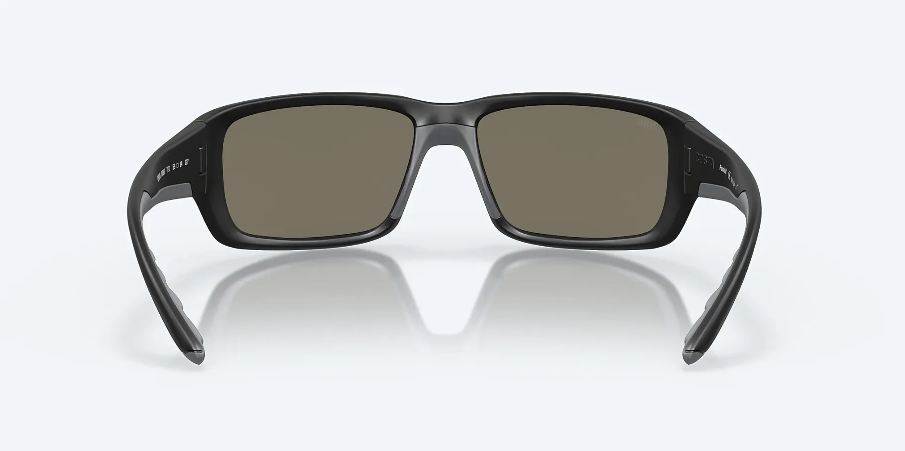 Costa Del Mar Fantail Matte Black/Blue Mirror Sunglasses