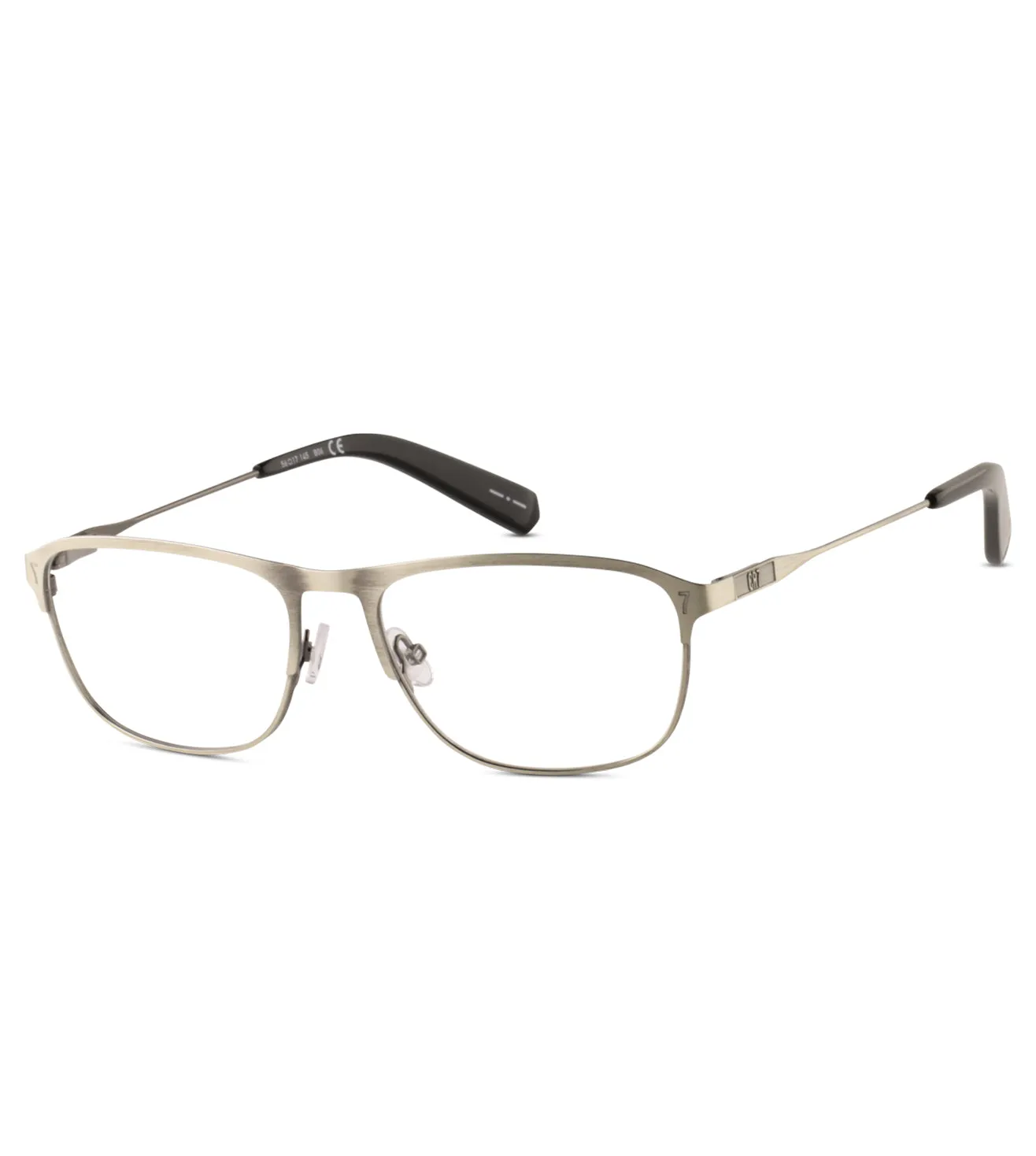 CR7 Unisex Anthracite Grey Rectangular Optical Frames