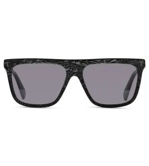CR7 Unisex Silver Square Sunglasses