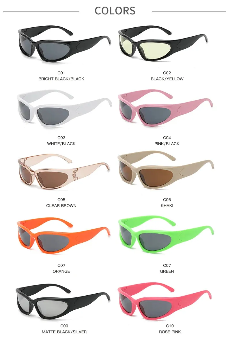 CYBERSTORM 2000 Wraparound Shades – Ultra-Luxe, Ultra-Reckless, UV400 Future Vision