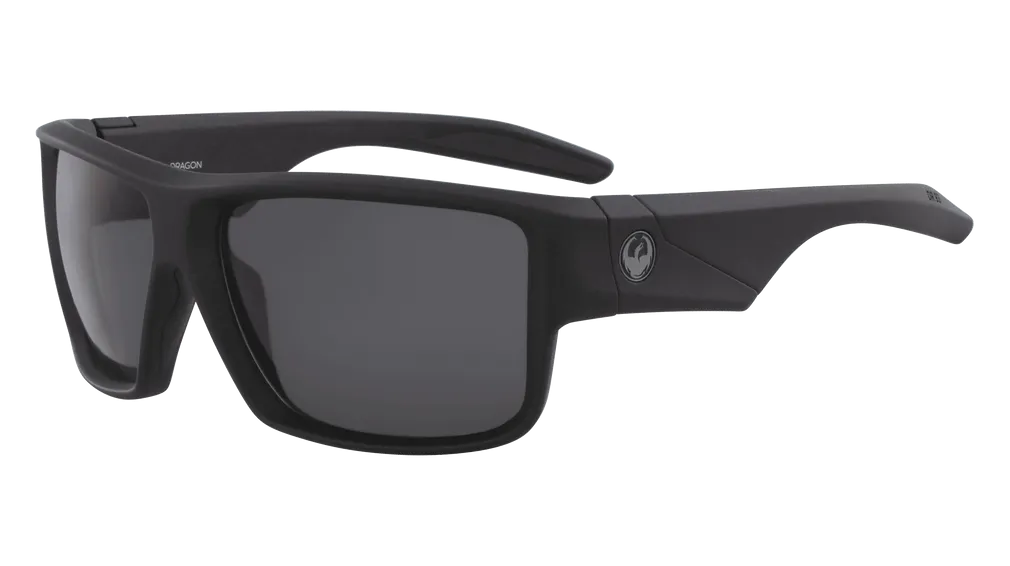 Dragon Alliance Deadlock LL H2O Sunglasses, Matte Black Frame LL Smoke Polar Lens