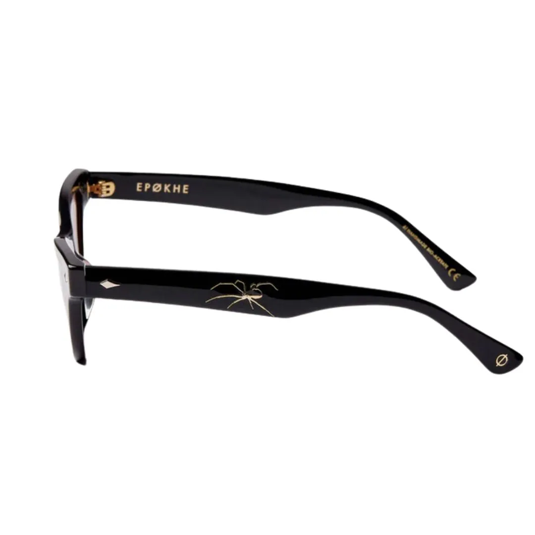 Epøkhe Veil Sunglasses - Black Polished / Bronze