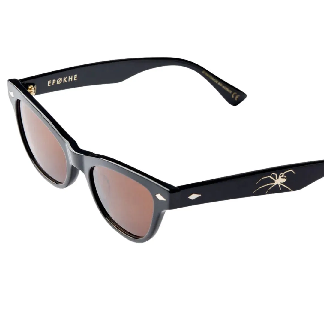 Epøkhe Veil Sunglasses - Black Polished / Bronze