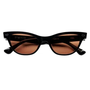 Epøkhe Veil Sunglasses - Black Polished / Bronze