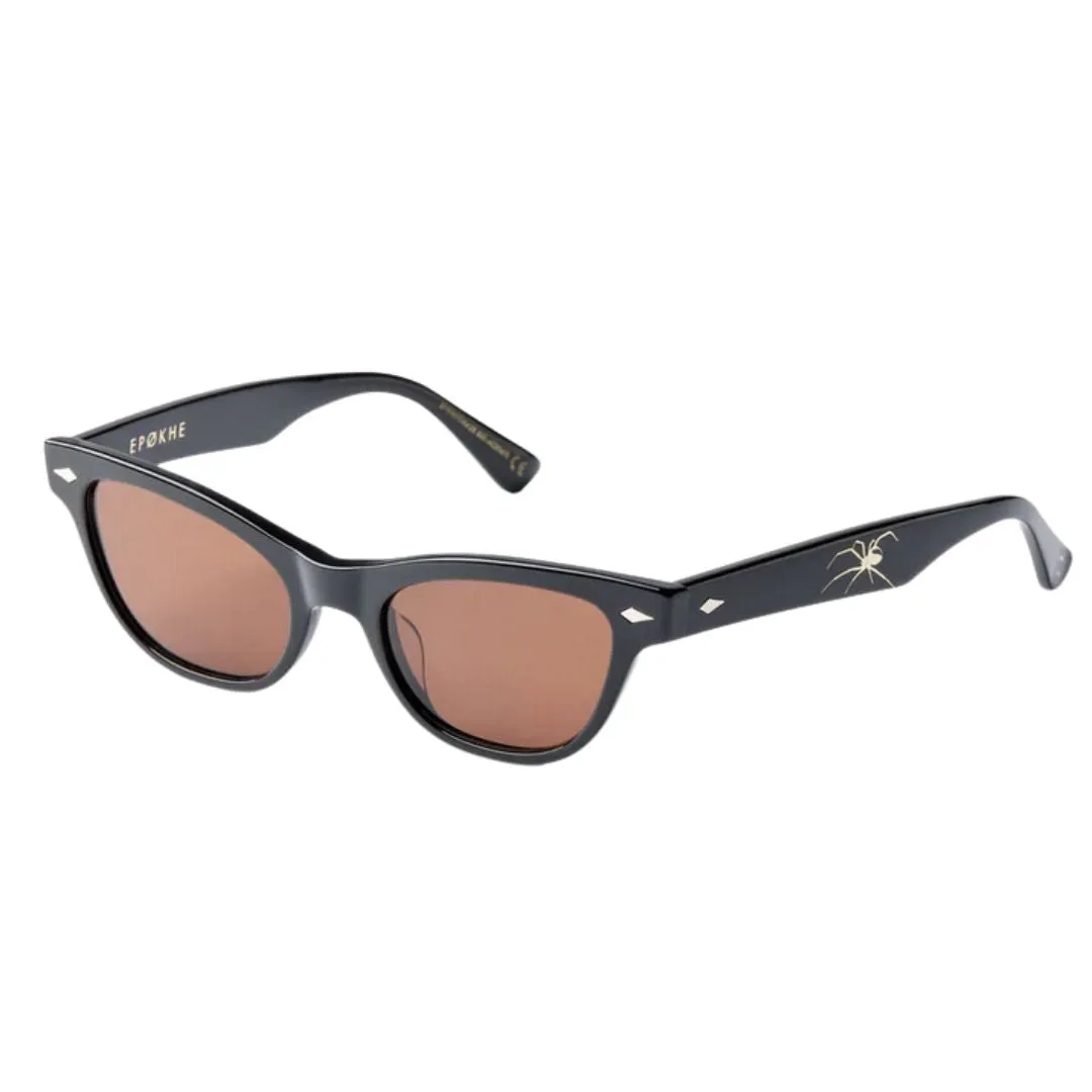 Epøkhe Veil Sunglasses - Black Polished / Bronze