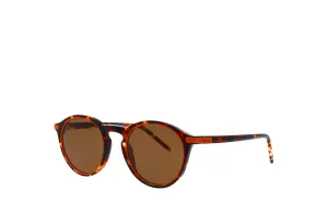 Eyeliner Round Sunglasses - Tortoise