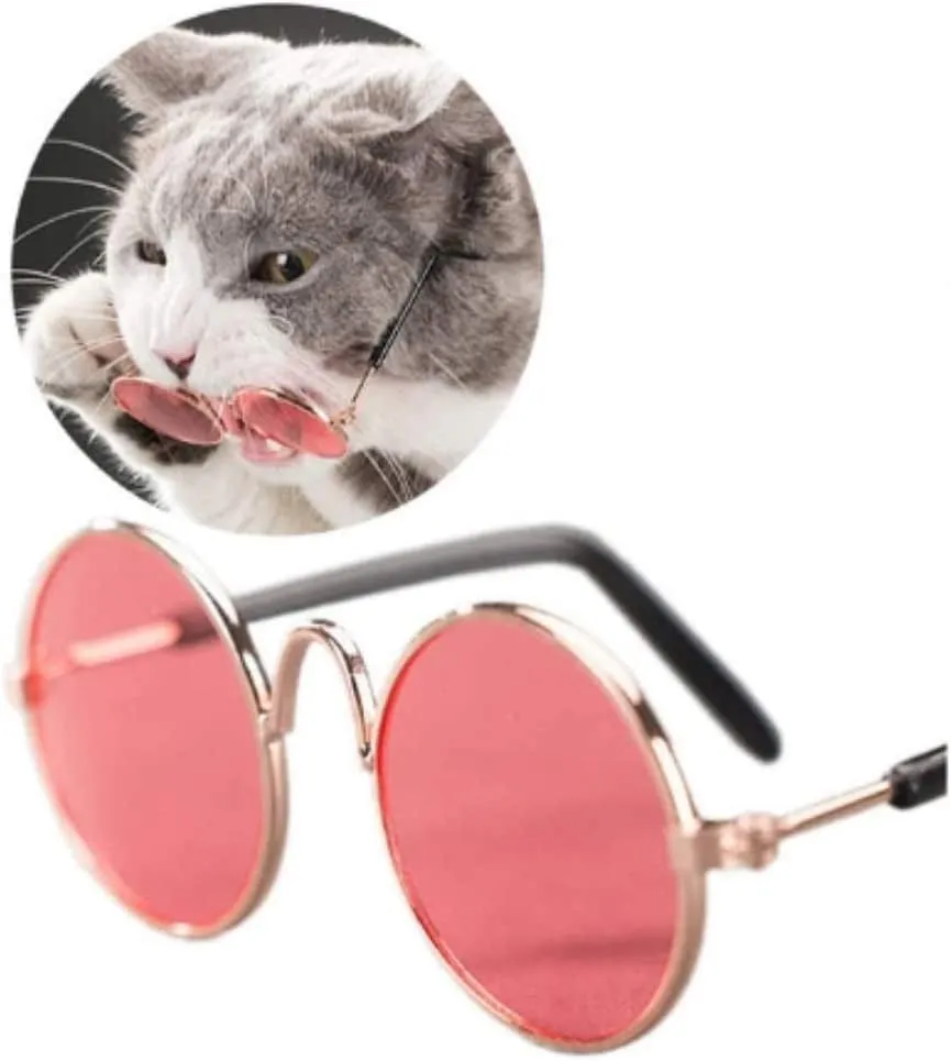 Funny Cute Dog Cat Retro Fashion Sunglasses