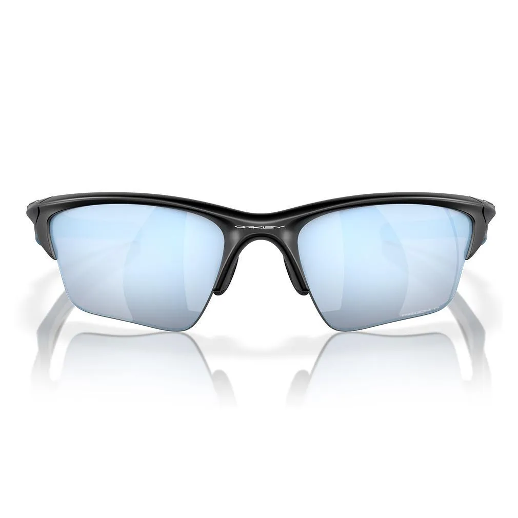 Half Jacket® 2.0 XL Polarized Sunglasses Matte Black and Prizm Deep Water