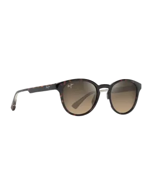 Hiehie HCL Polarised Sunglasses in Shiny Dark Havana & Bronze