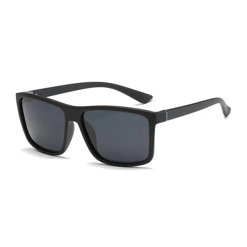 Men's Classic Square UV400 Polarized Beach Sunglasses