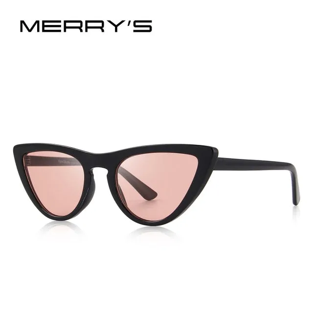 MERRY'S DESIGN Fashion Women Cat Eye Sunglasses Brand Designer Sunglasses