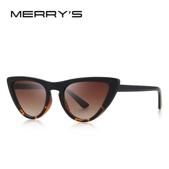 MERRY'S DESIGN Fashion Women Cat Eye Sunglasses Brand Designer Sunglasses