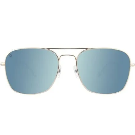 Mount Evans Knockaround Polarized Sunglasses in Gold/Sky Blue