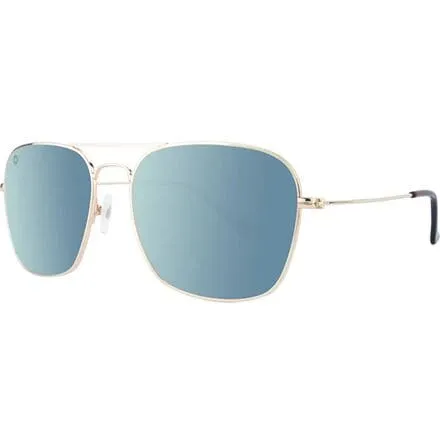 Mount Evans Knockaround Polarized Sunglasses in Gold/Sky Blue