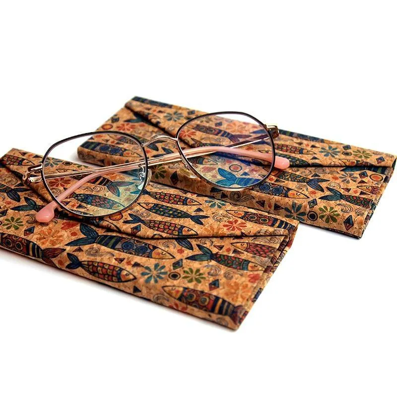 Natural Cork Sunglasses Case - Eco-Friendly Box for Eyewear