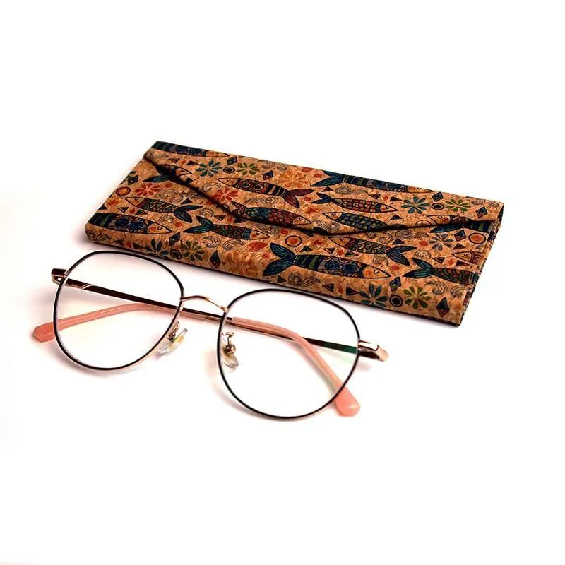 Natural Cork Sunglasses Case - Eco-Friendly Box for Eyewear