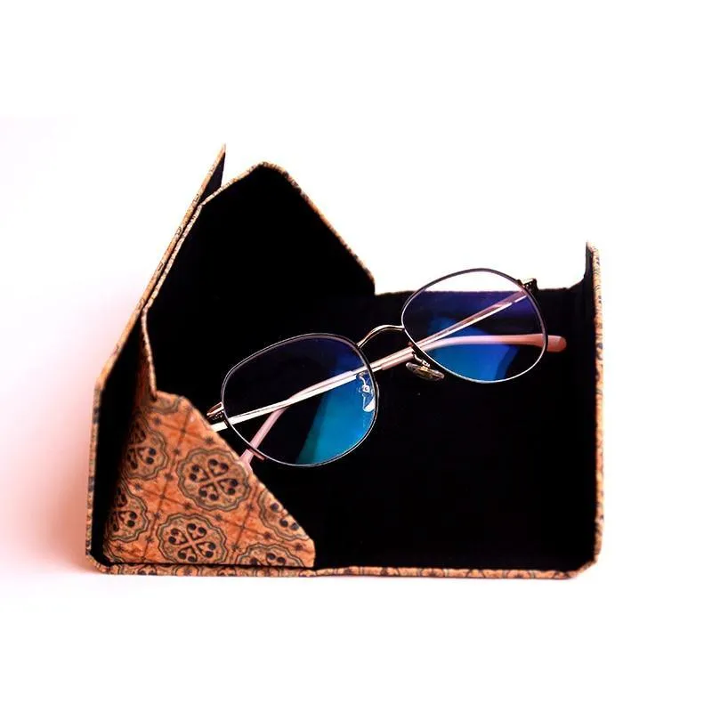 Natural Cork Sunglasses Case - Eco-Friendly Box for Eyewear