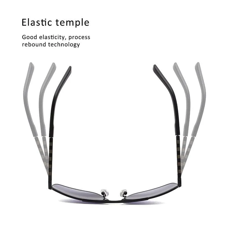 new mens retro square pilot sunglasses designer brand men sun glasses