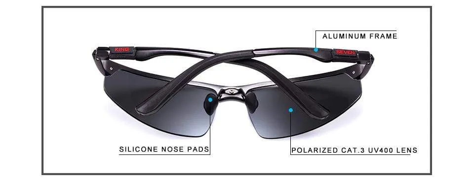 New Trendy Driving Series Polarized Aluminum Sunglasses