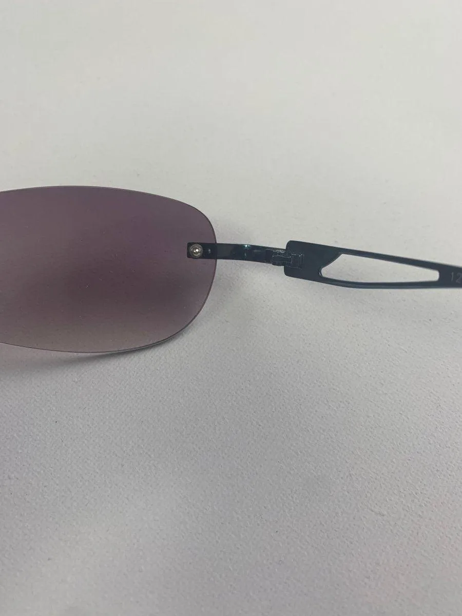 (OS) Vivienne Westwood 1990s Orb Engraved Frameless Sunglasses