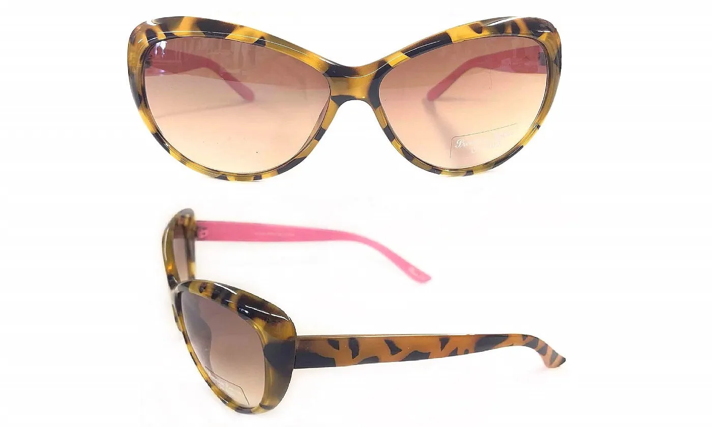 Oversized Cateye & Rhinestone Fashion Sunglasses