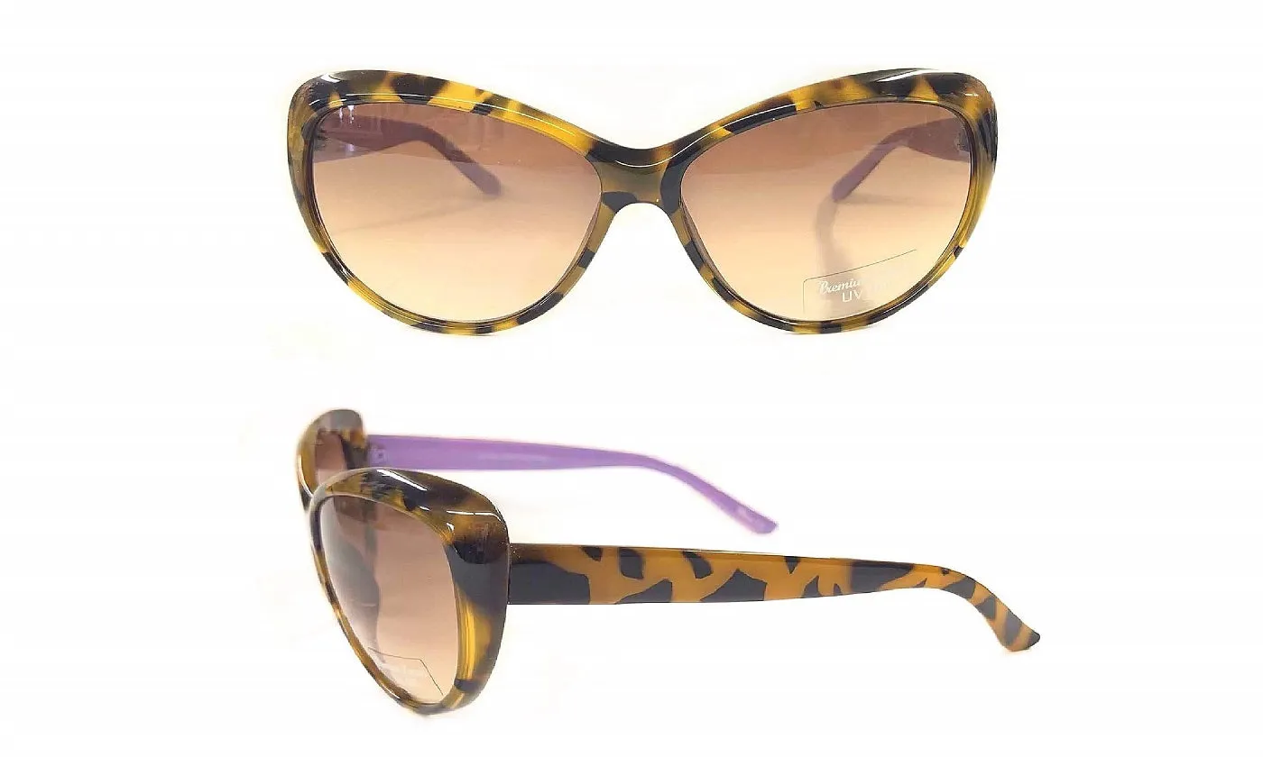 Oversized Cateye & Rhinestone Fashion Sunglasses